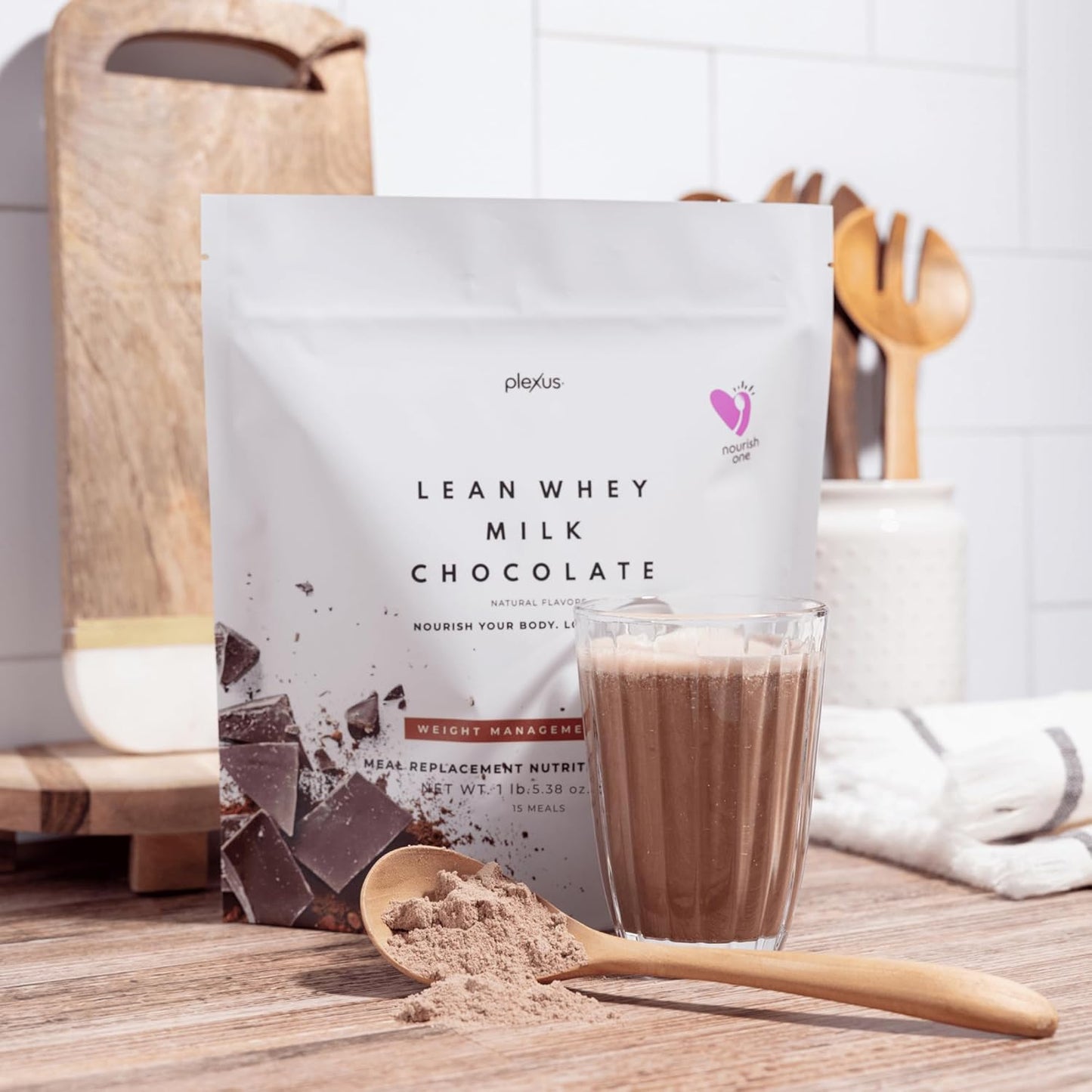 Chocolate Whey Protein Powder by Plexus Lean™ - Delicious and Nutritious Option for Your Workout Routine