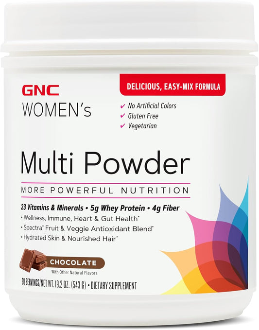 Chocolate Women's Multi Powder for Overall Wellness, Heart Health, Energy | 30 Servings