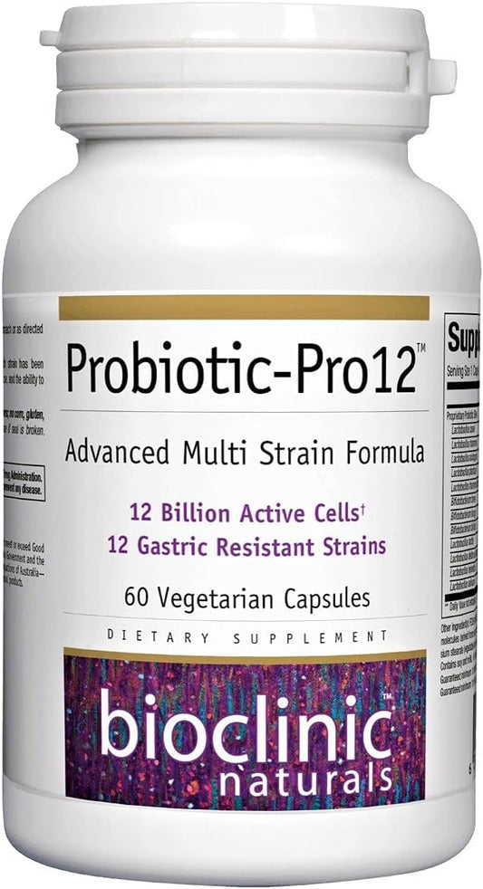 Chom Bioclinic Naturals Probiotic-Pro 12 - 60 Vegetarian Capsules