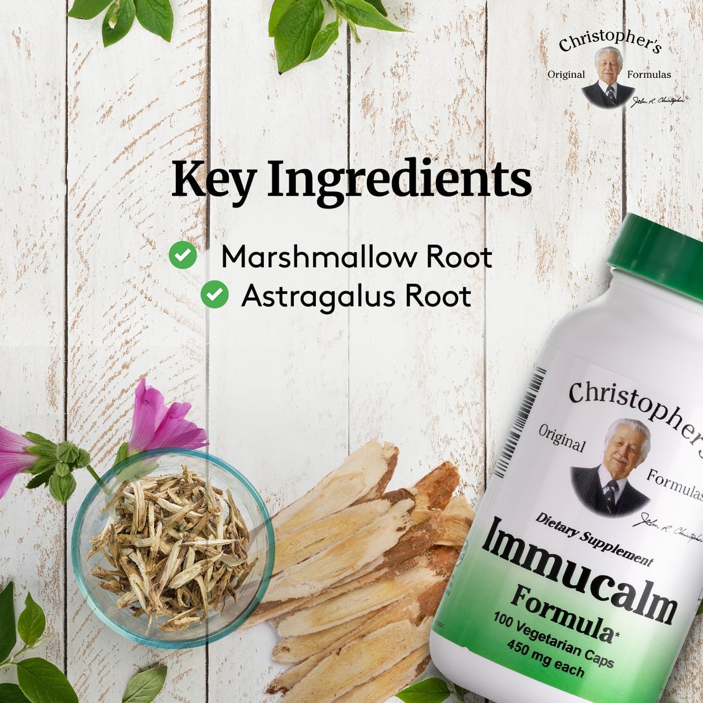 Christopher's Immucalm: Immune Support Supplement for Boosting Adults' Immunity