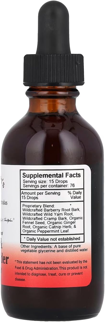 Christopher's Liver & Gallbladder Formula - Herbal Detox Supplement for Digestive Support - 2 fl oz Bottle