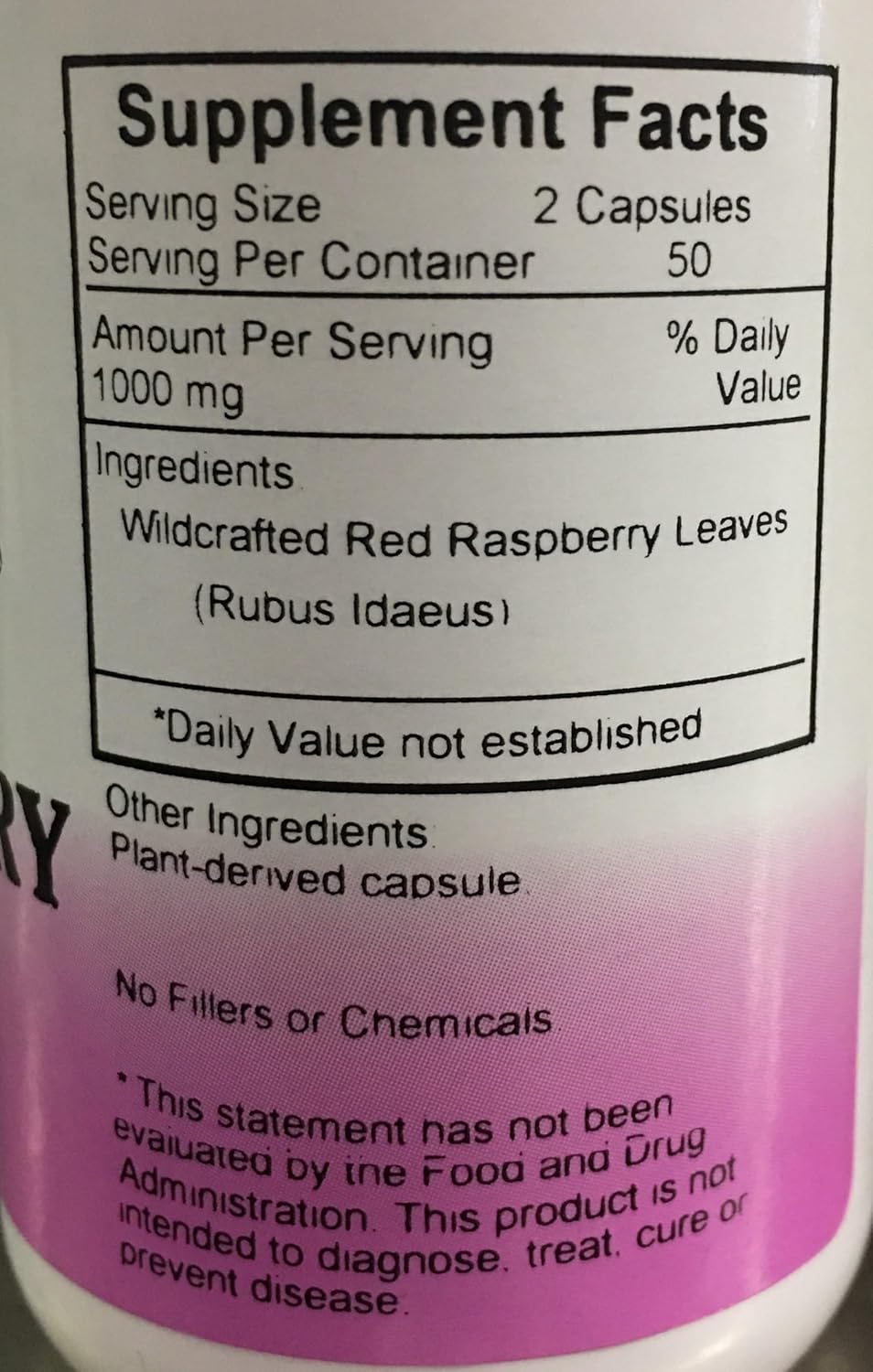 Christopher's Original Formulas Red Raspberry Leaves Capsules, 450 mg - 100 Vegetarian Capsules