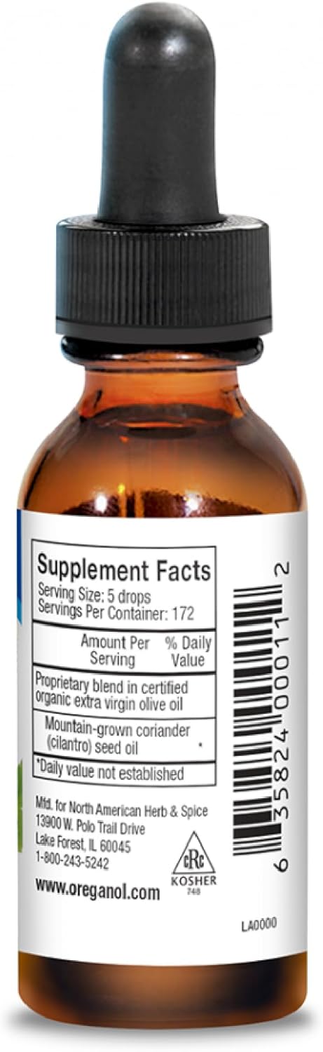 Cilantrol by North American Herb & Spice - 1 fl. oz. Bottle - Digestive Health - Cilantro Extract - Non-GMO - 130 Servings