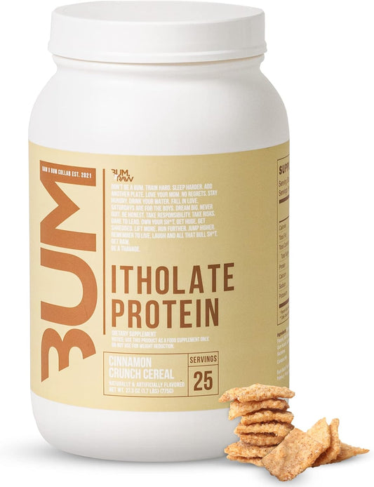 Cinnamon Crunch Grass-Fed Whey Isolate Protein Powder for Muscle Growth & Recovery - Naturally Flavored - 25 Servings - BoostGo Australia