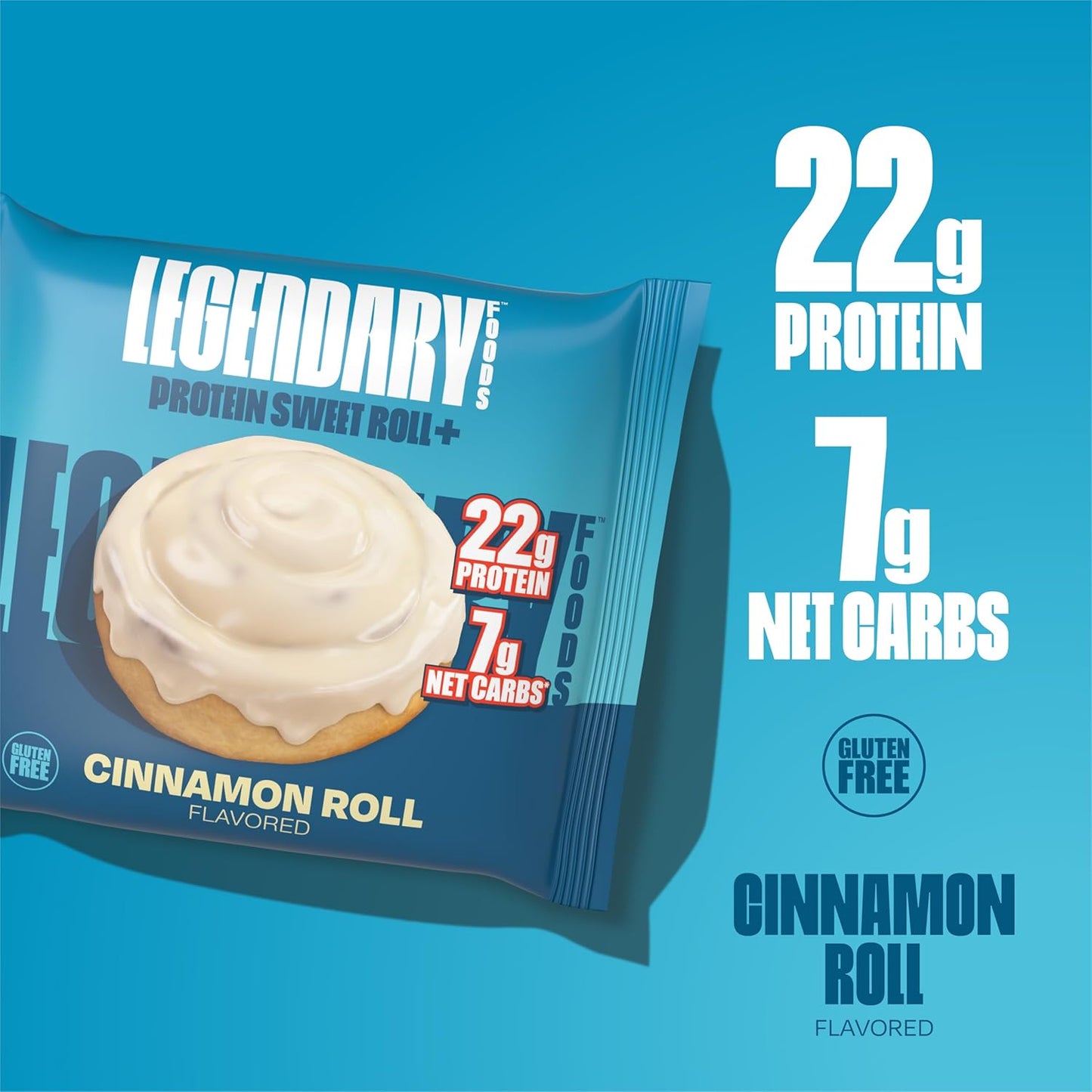 Cinnamon Roll and Protein Chips Bundle - 22g Protein in Rolls, 20g Protein in Chips