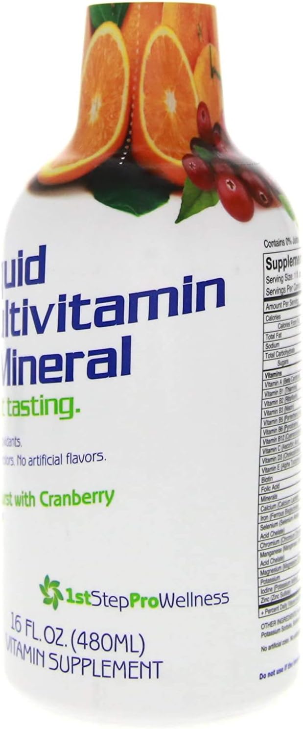 Citrus Burst Liquid Multivitamin & Mineral Supplement - 16 fl oz Bottle