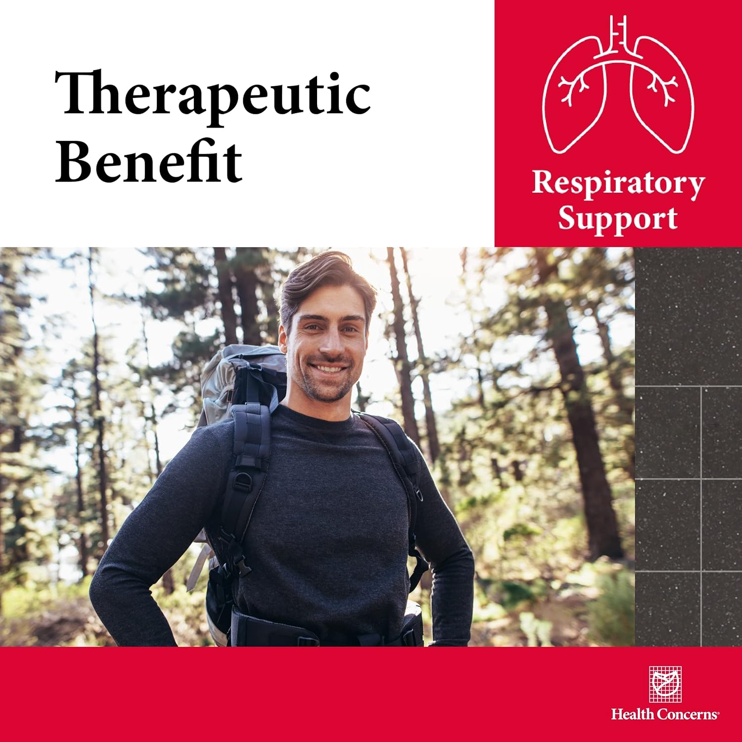 Clear Air Lung Health & Respiratory Support Supplement - 90 Capsules for Health Concerns