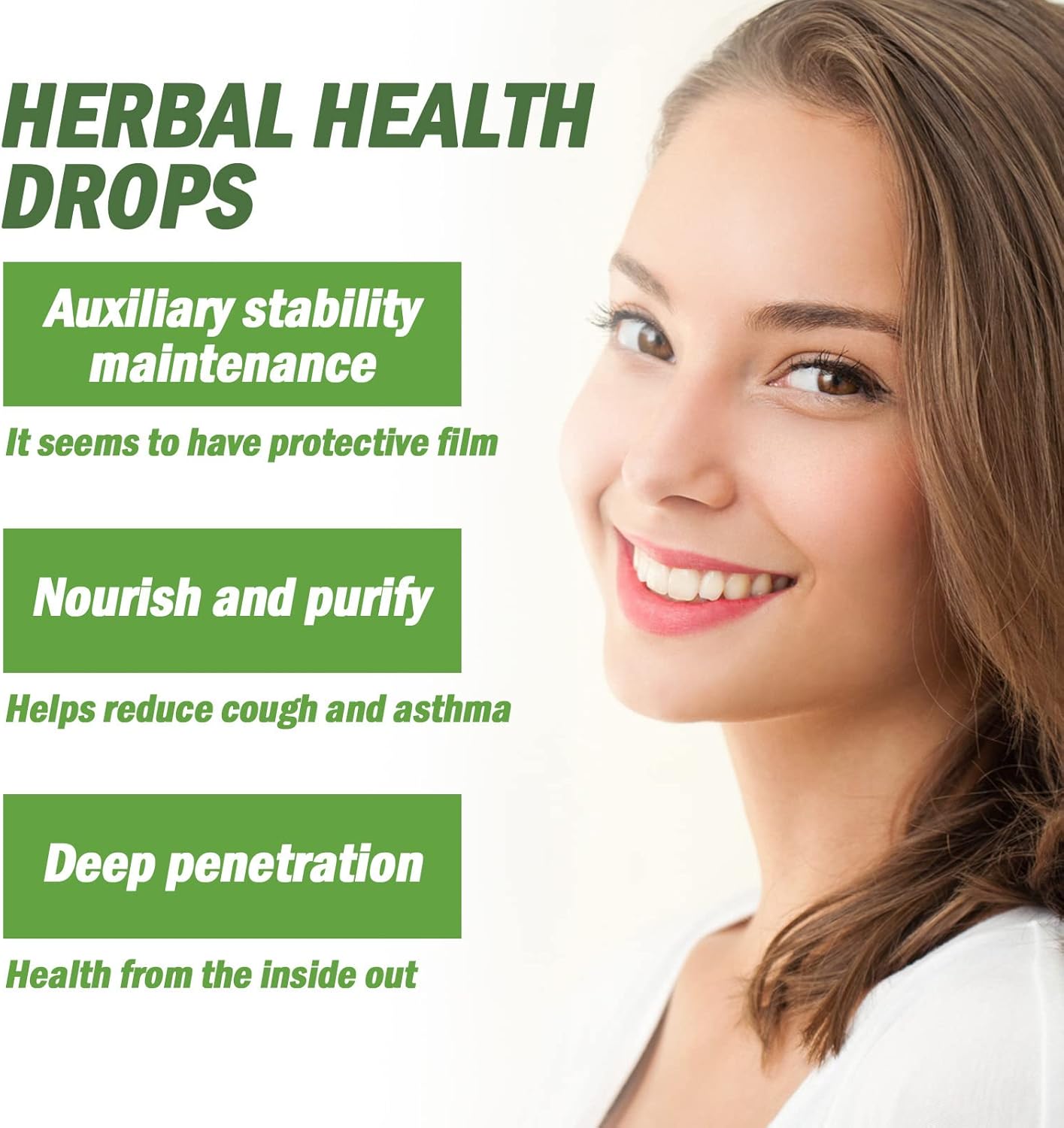 Clearbreath Herbal Drops - Lung Support with Dendrobium & Mullein Extract (3 Pack)