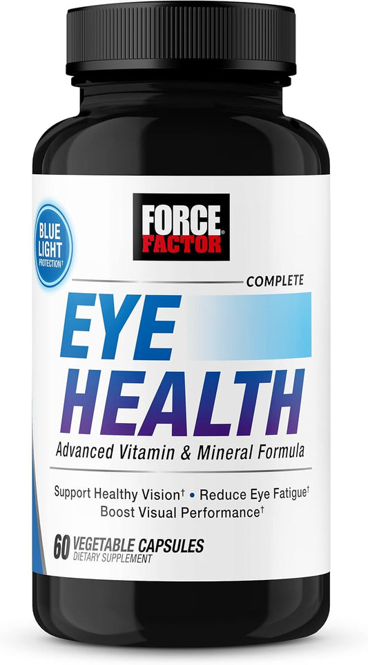 Clinical Strength Eye Vitamins with Lutein & Zeaxanthin, Eye Health Supplements for Adults, 60 Capsules, Supports Vision and Blue-Light Protection
