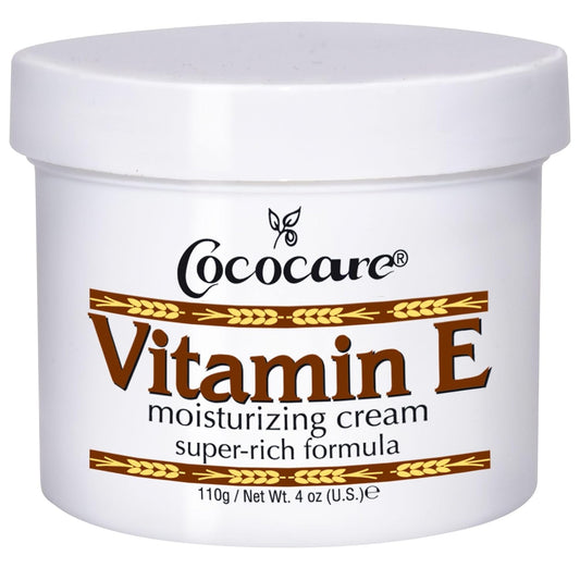 Cococare Vitamin E Moisturizing Cream - High Potency 4 Oz Skin Moisturizer