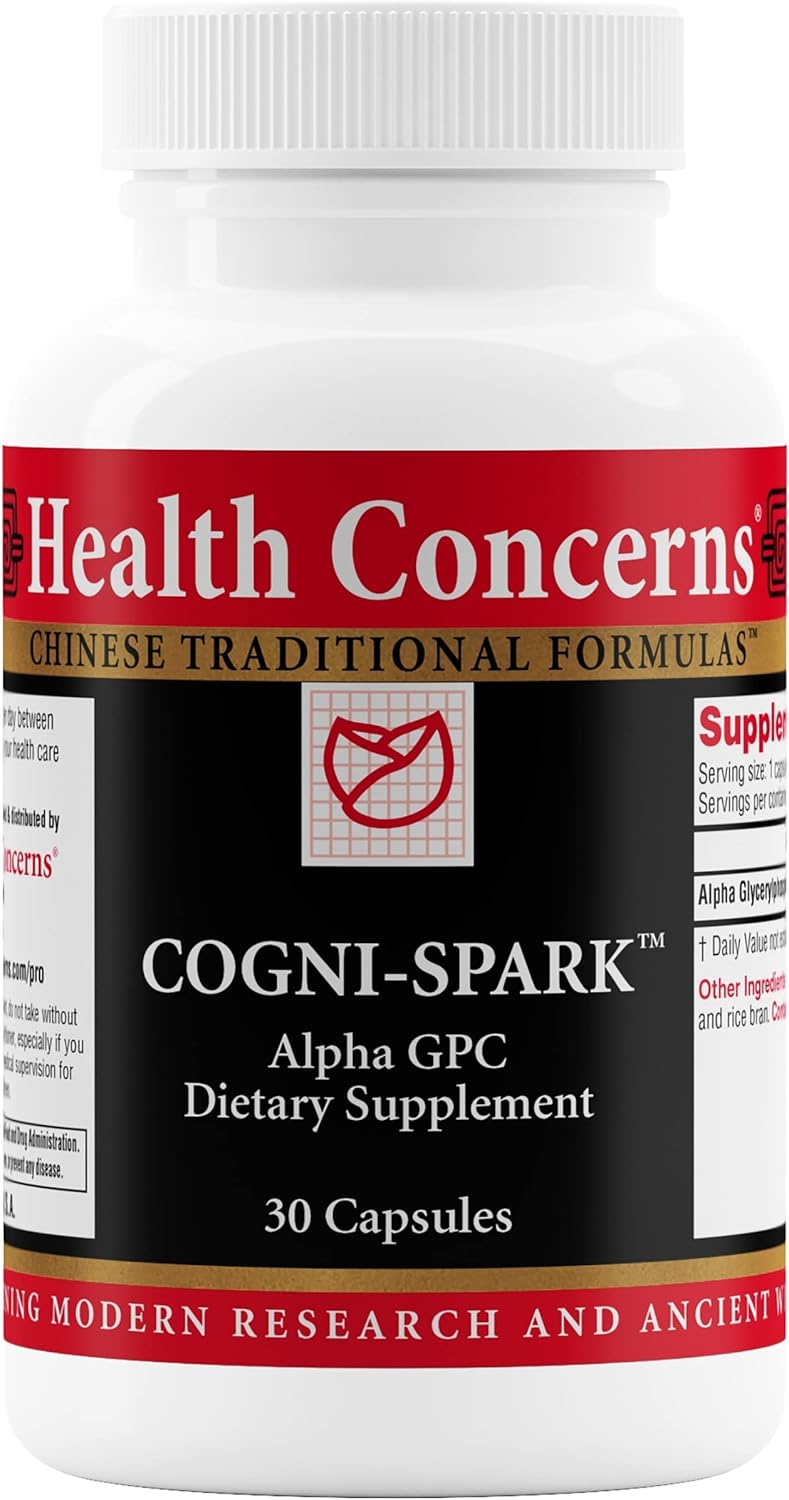 Cogni Spark Brain Health Support Supplement - Memory and Focus - 30 Capsules