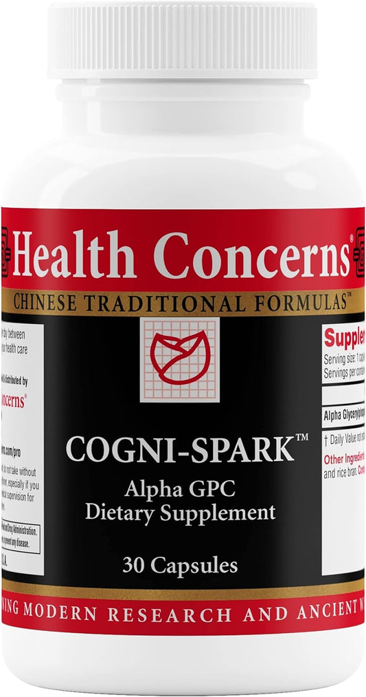 Cogni Spark Brain Health Support Supplement - Memory and Focus - 30 Capsules
