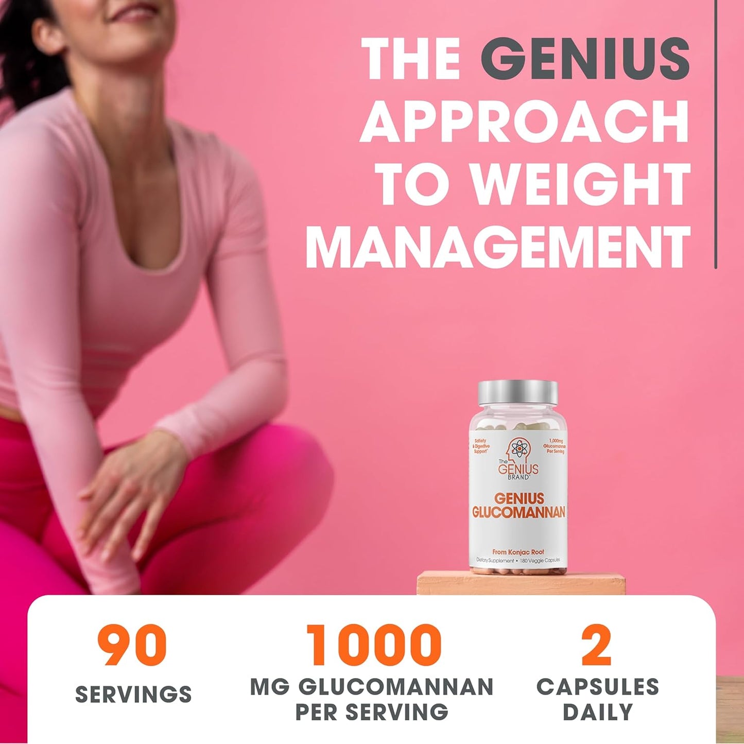 Cognitive Clarity & Digestive Support Bundle - Lion’s Mane Chews & Glucomannan Capsules for Wellness & Weight Management