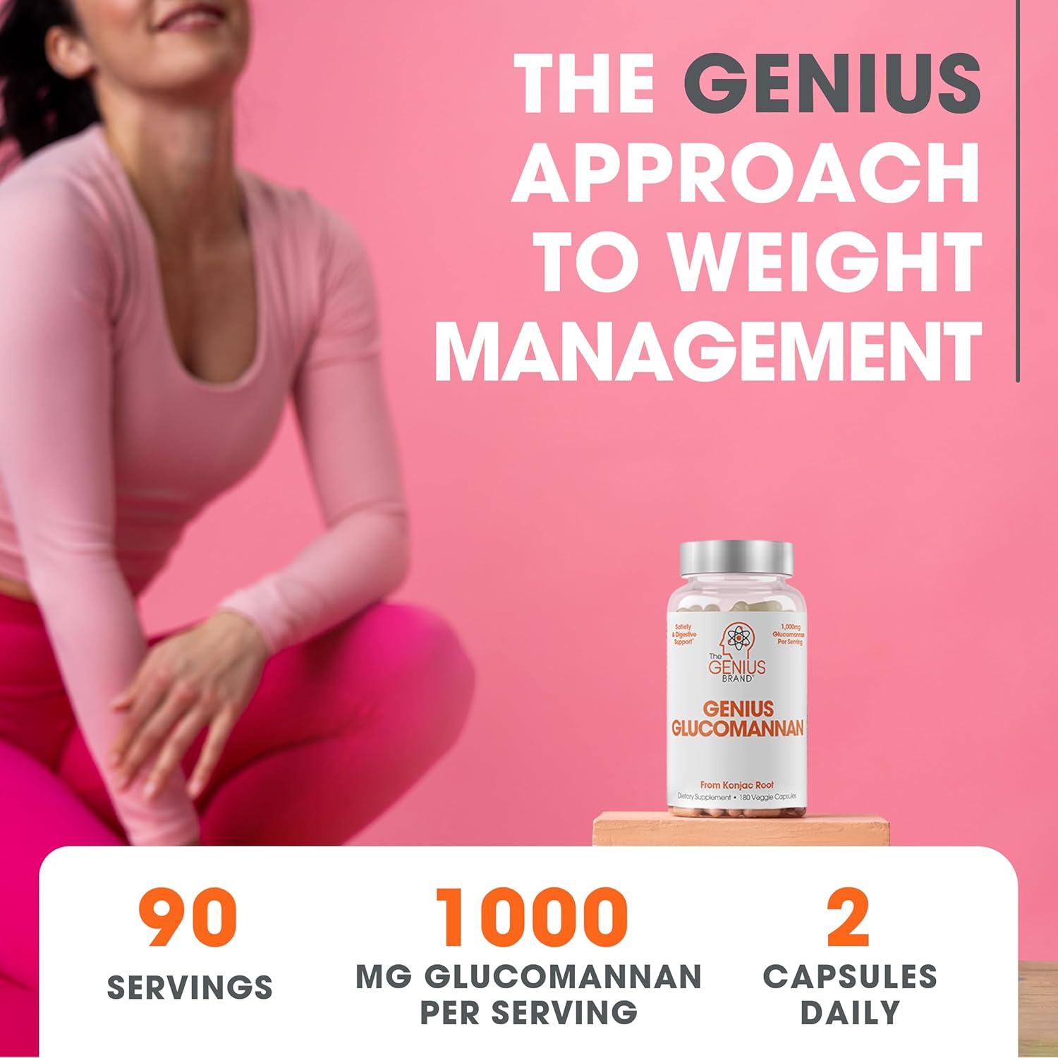 Cognitive Clarity & Digestive Support Bundle - Lion’s Mane Chews & Glucomannan Capsules for Wellness & Weight Management