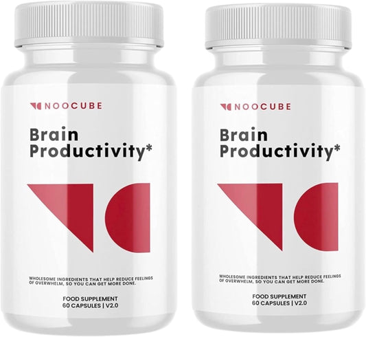 Cognitive Enhancer Supplement for Brain Productivity - 300 Capsules, Mega Hits Formula
