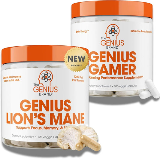 Cognitive & Gaming Performance Bundle with Lion's Mane and Gamer Supplement