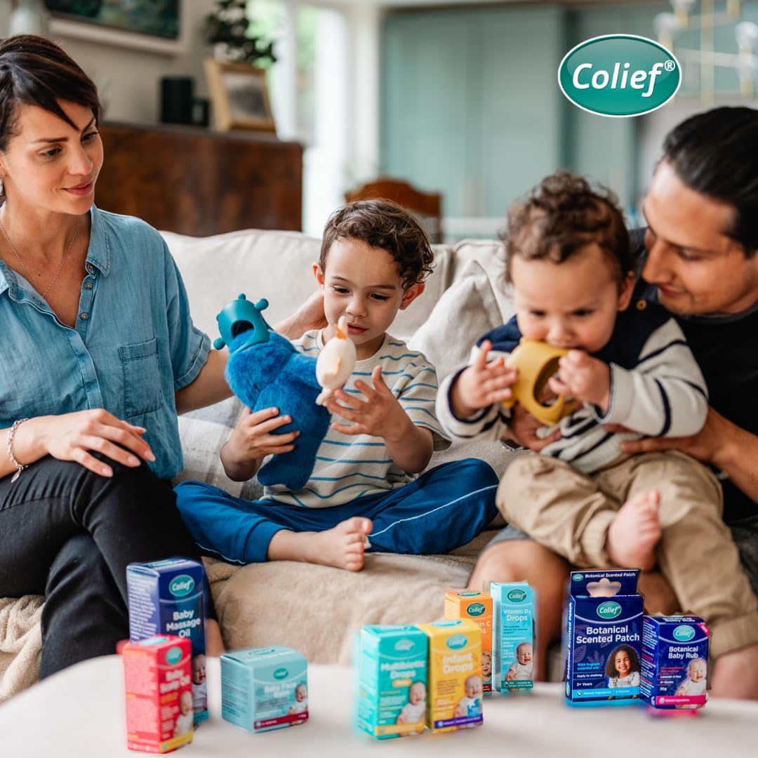 Colief Baby Probiotic Drops | 1.1 Billion Live Cultures | Lactobacillus Rhamnosus & Bifidobacterium Infantis | Birth-Safe | Scientifically Proven | 0.27 Fl Oz