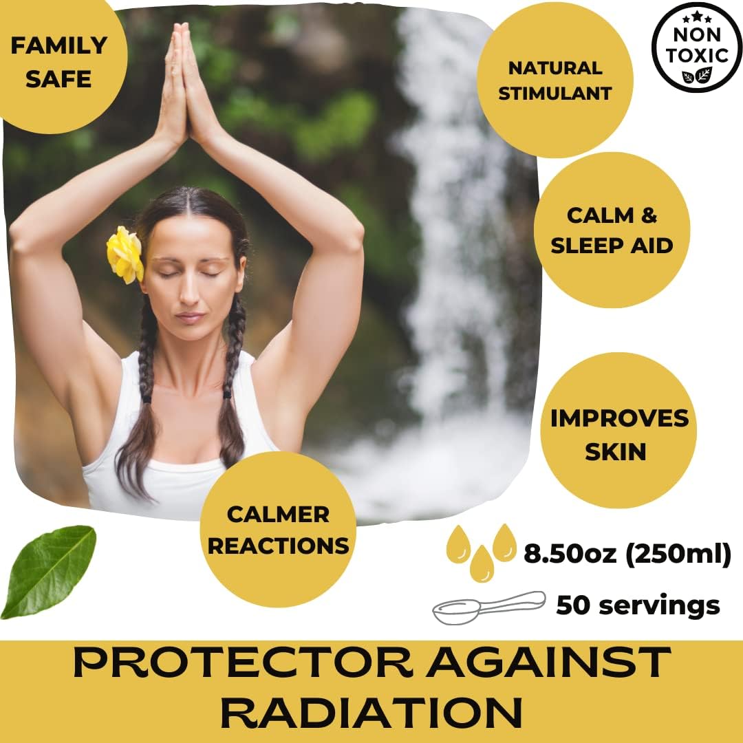 Colloidal Gold Water 24K Pure Liquid Supplement - 20PPM (8.5oz) for Cognitive Function, Focus, Creativity, Calmness, Sleep Aid - Pineal Gland Decalcification