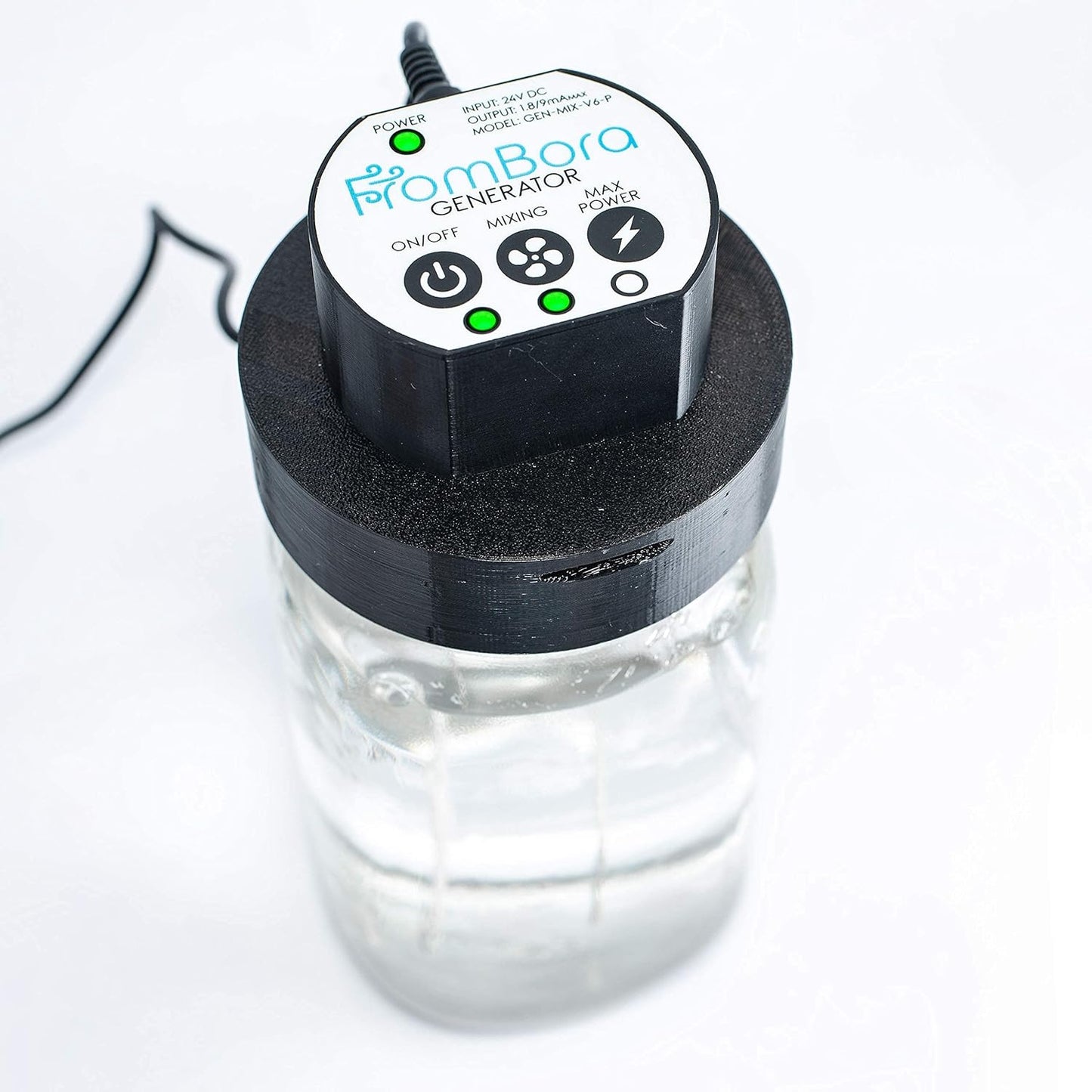 Colloidal Silver Generator with 99.99% Pure Silver Wire - AirMix Technology - Compatible with US, UK, EU, AU Power Plug