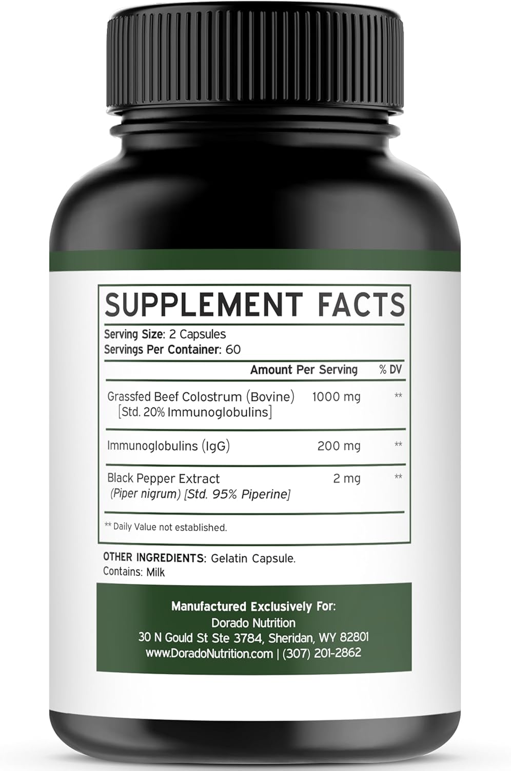Colostrum Supplement with 1000mg Per Serving & Pumpkin Seed Oil Gummies - 4000mg Oil