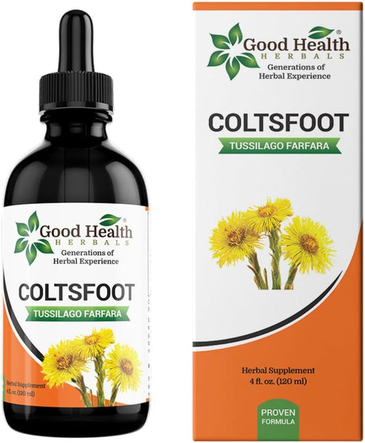 Coltsfoot Herbal Extract (4 oz.) for Immune Support & Respiratory Health