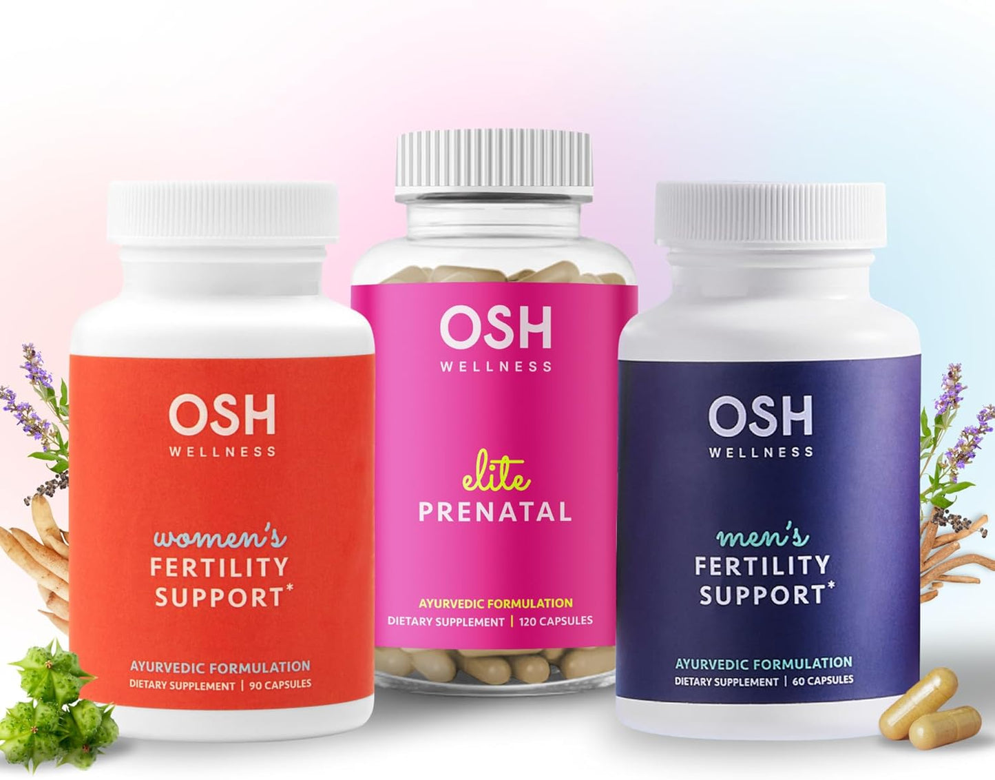 Complete Fertility Support Bundle for Couples by Freshly Moms