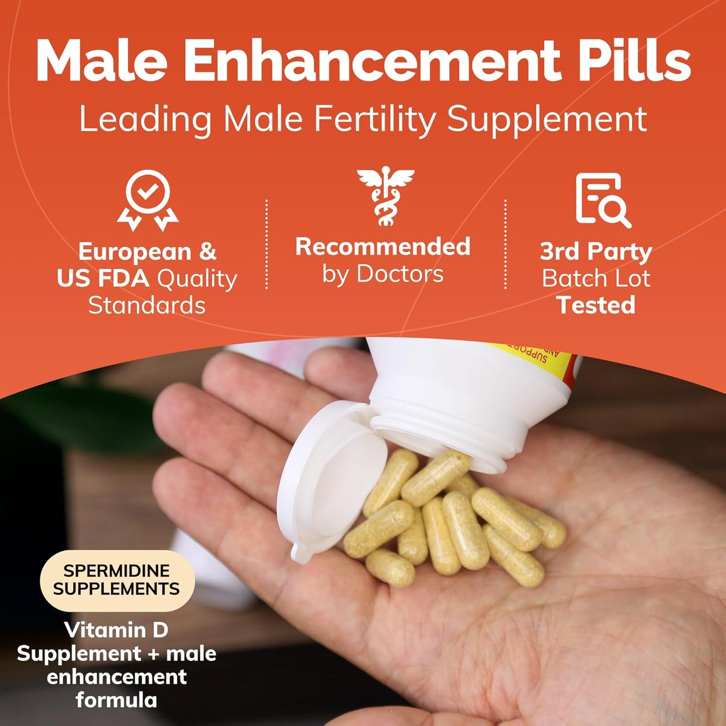 Conceive Plus Ovulation and Motility Support Bundle - 120 Caps + 60 Capsules for PCOS