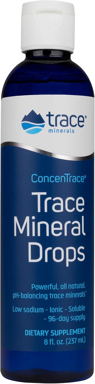 Concentrace Mineral Drops by Trace Minerals Research - 8 Fluid Ounces