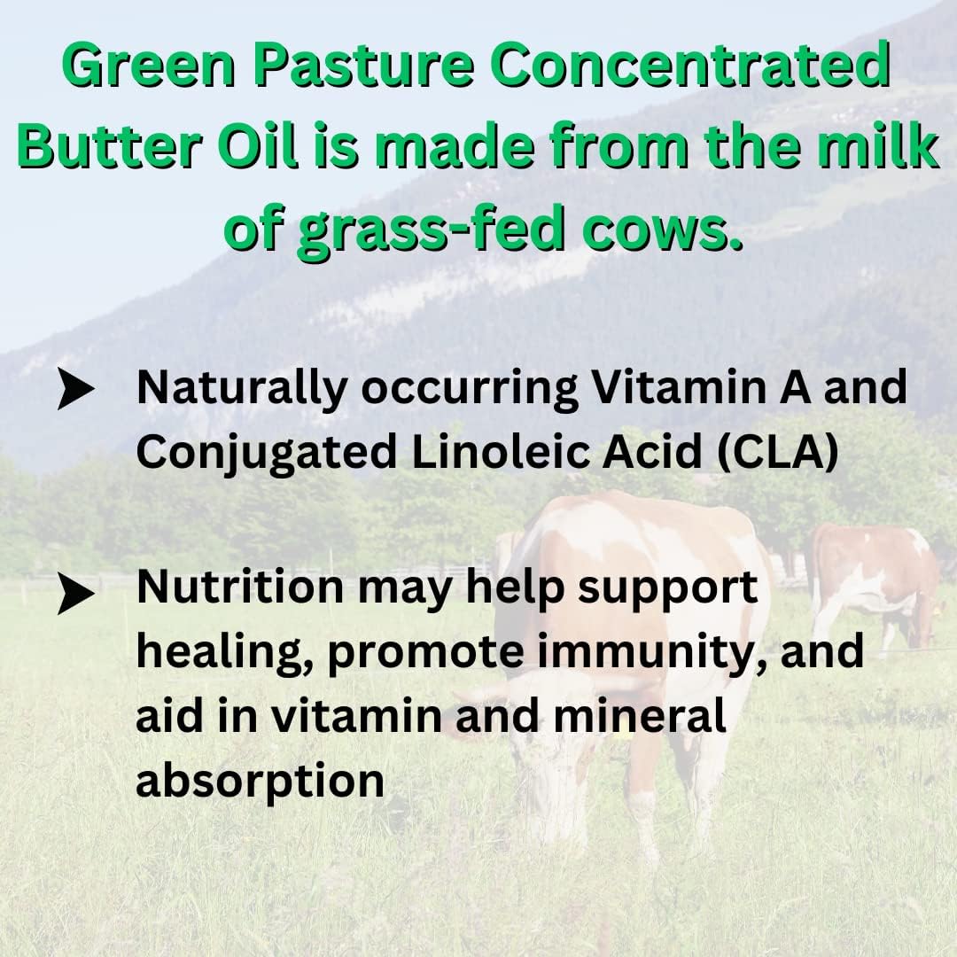 Concentrated Liquid Butter Oil with CLA and Vitamin A - 6.4 fl. oz.