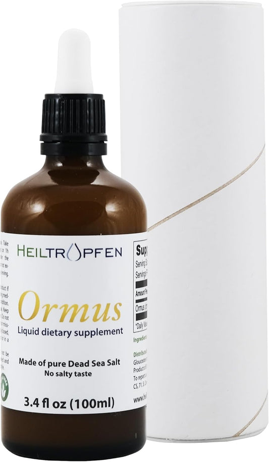 Concentrated Orme Ormus Liquid 3.4 Fl Oz (100 ml) with Atomic Minerals by Heiltropfen®
