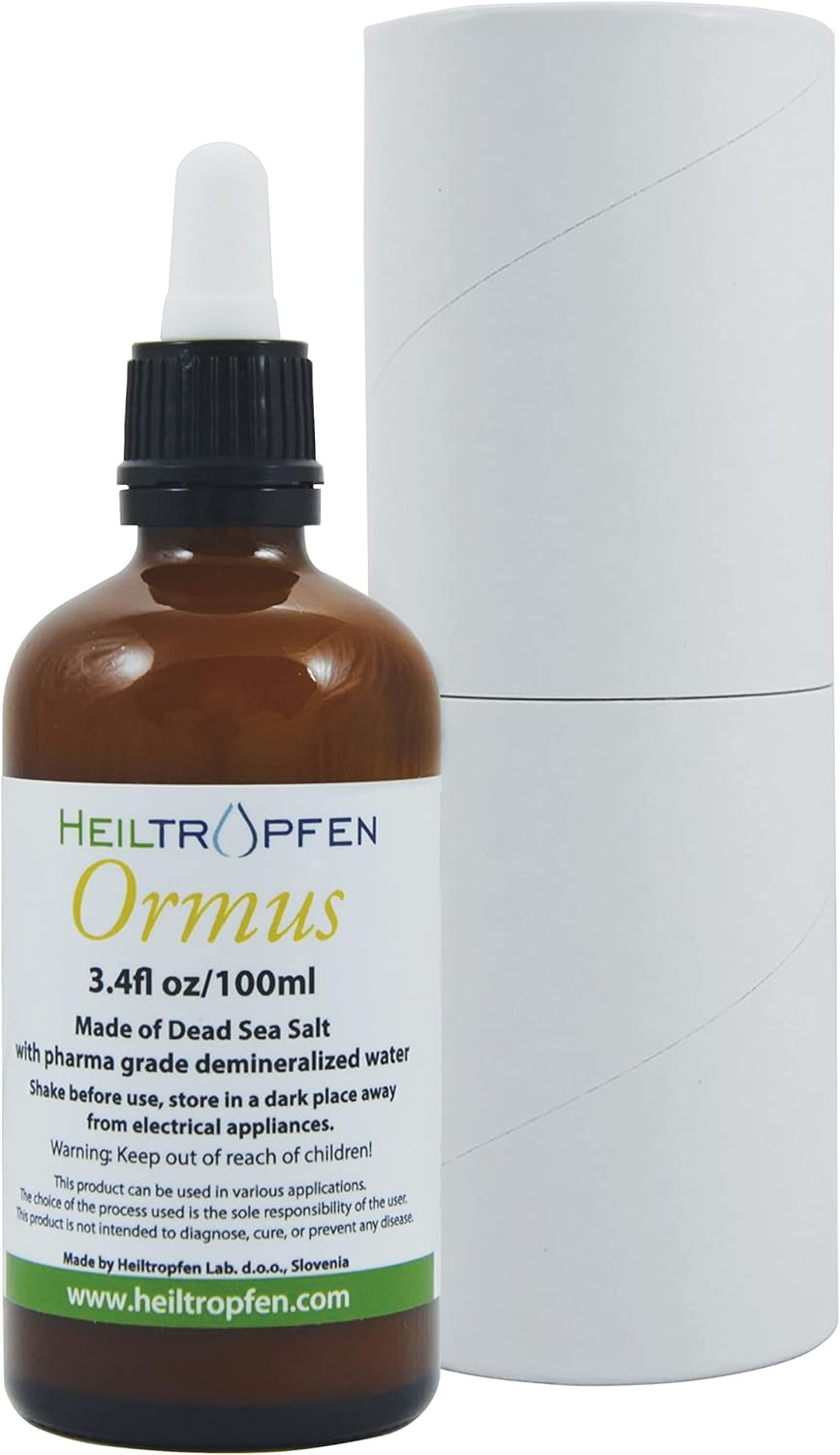 Concentrated Orme Ormus Liquid 3.4 Fl Oz (100 ml) with Atomic Minerals by Heiltropfen®