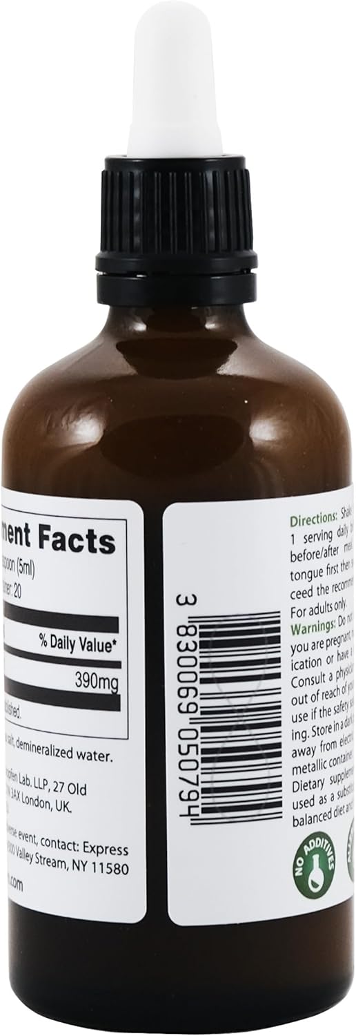 Concentrated Orme Ormus Liquid 3.4 Fl Oz (100 ml) with Atomic Minerals by Heiltropfen®