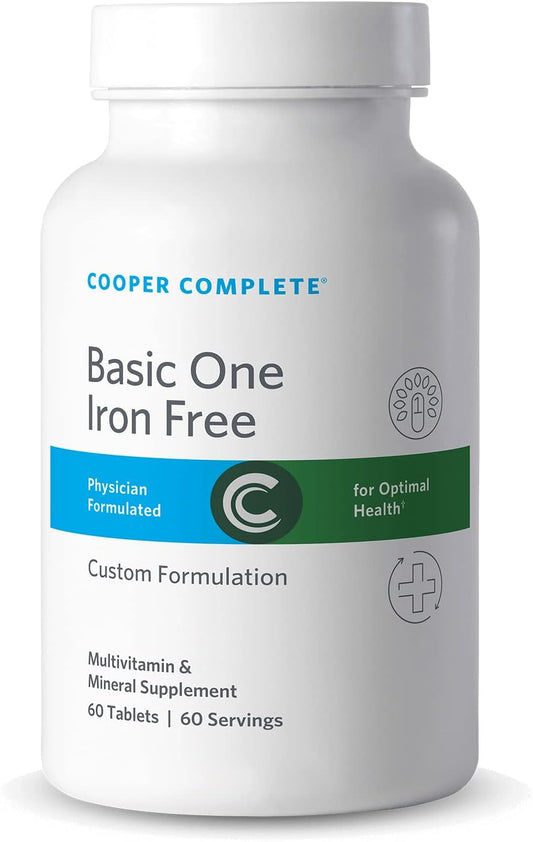 Cooper Complete One a Day Multivitamin Without Iron - 60 Day Supply
