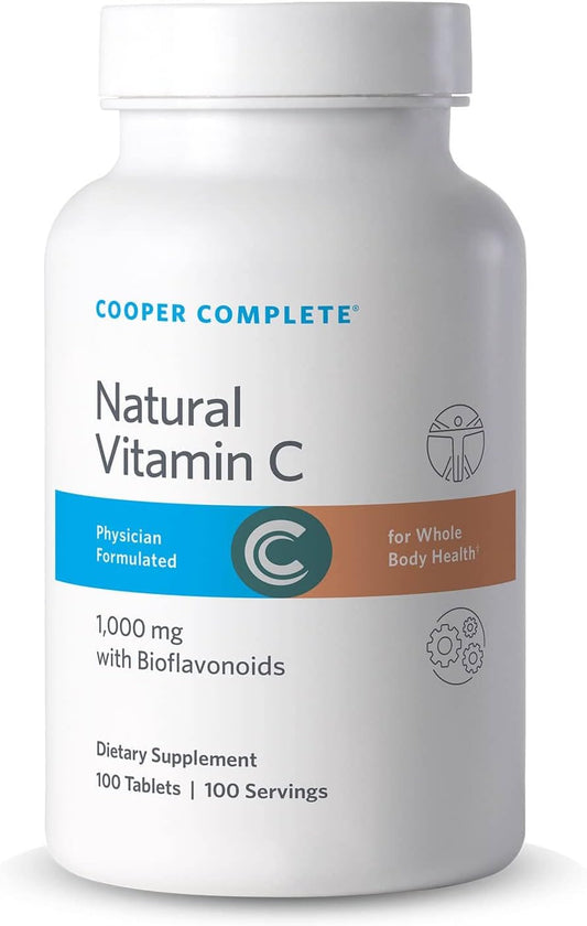 Cooper Complete Vitamin C 1000mg Tablets - 100 Count Bottle, One Pack