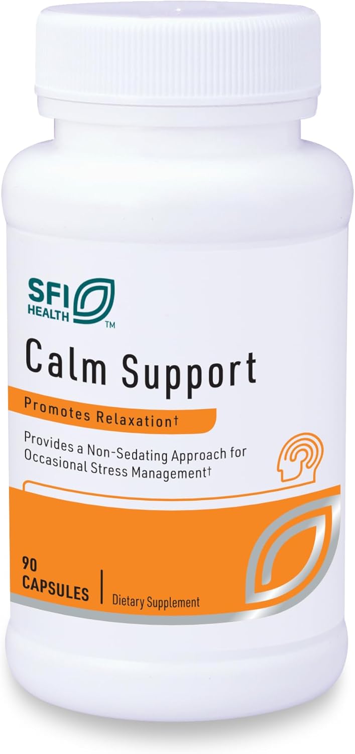 Cortisol Management Supplement with Honokiol & Ashwagandha - Herbal Stress Support (90 Capsules) by Klaire Labs