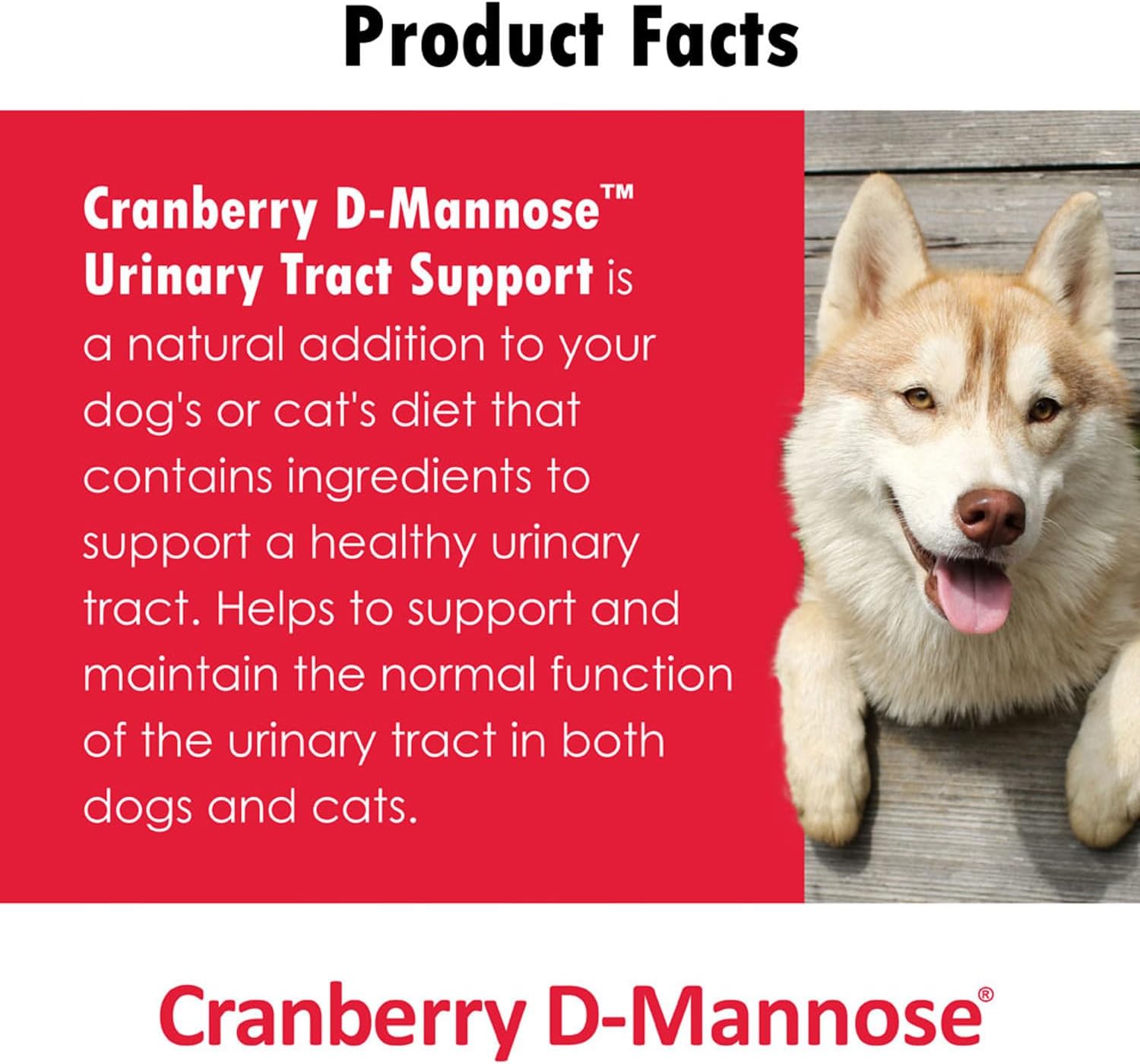 Cranberry D-Mannose Urinary Tract Support Supplement for Cats and Dogs - Bladder and UTI Treatment - 120 Soft Chews - Made in USA