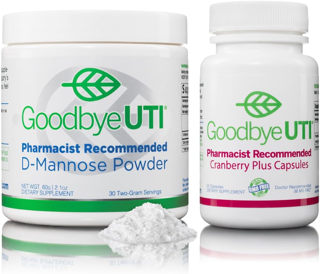 Cranberry Plus Capsules - 36mg PAC for Ultimate UTI Protection, No Additives, 30-Day Supply, Pharmacist Recommended