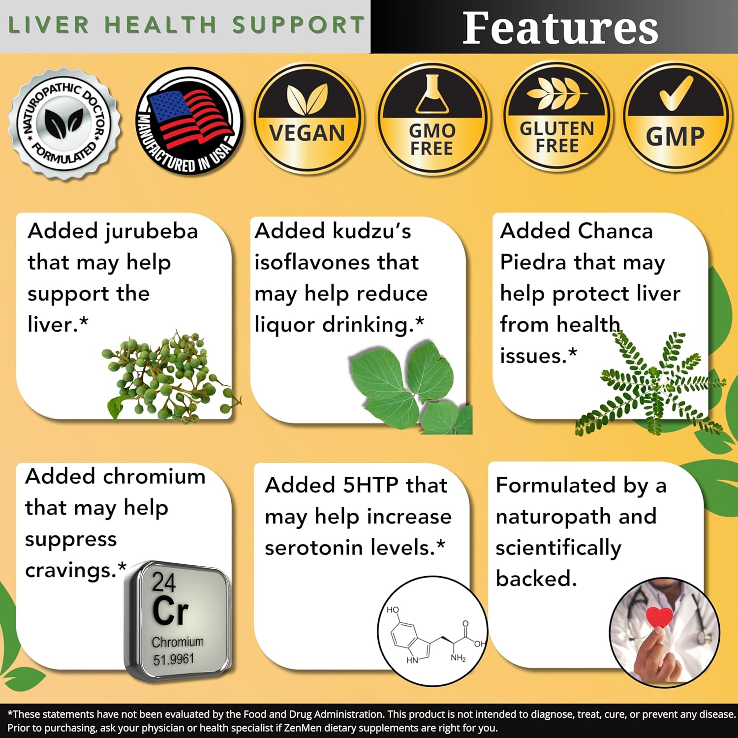 Cravings Management and Japanese Knotweed Capsules Bundle for Overall Wellness