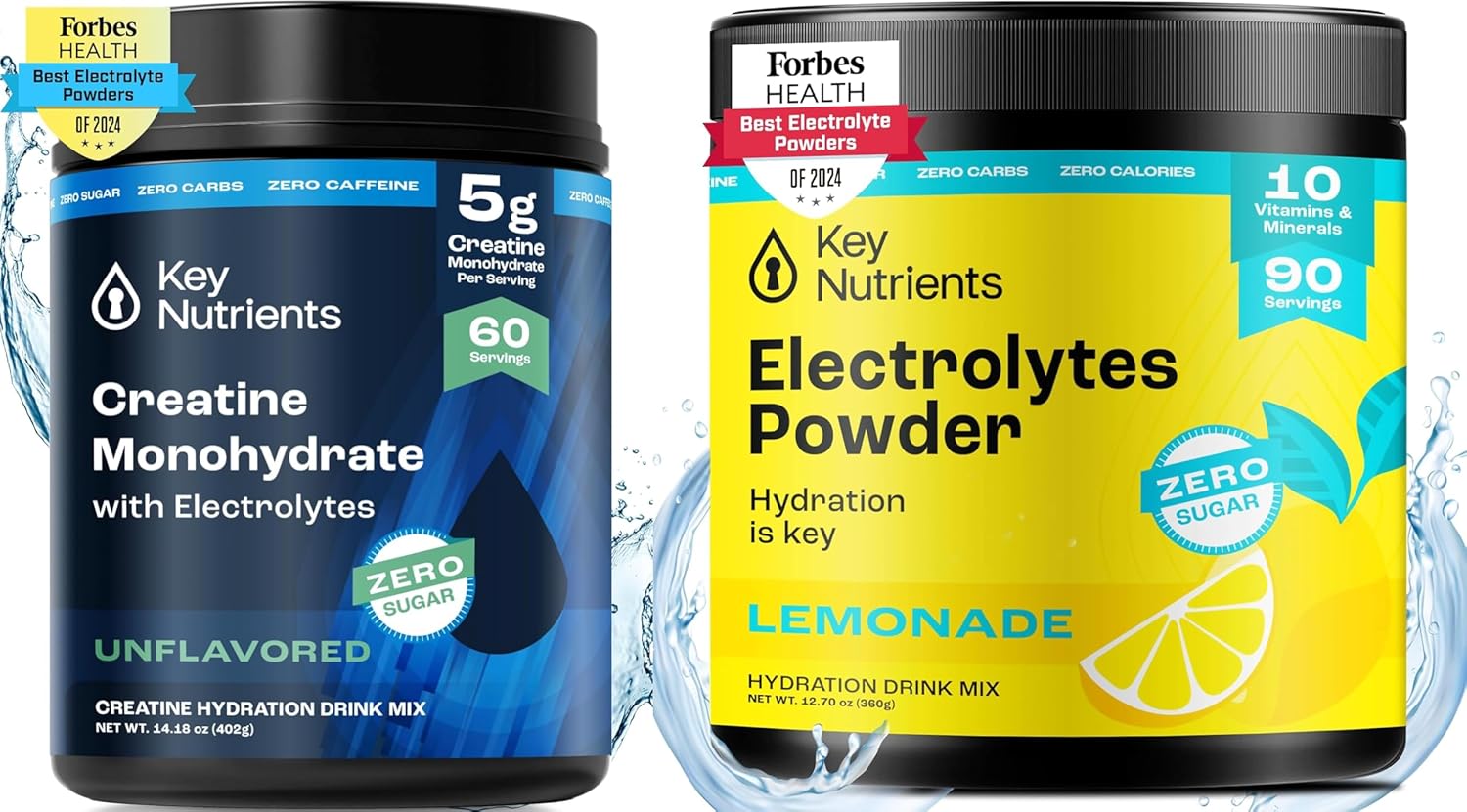 Creatine Monohydrate and Multivitamin Electrolytes Powder Bundle for Optimal Nutrition and Hydration