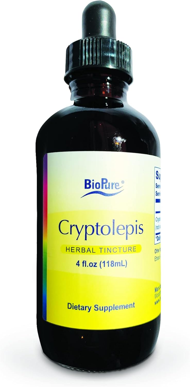 Cryptolepis Sanguinolenta Herbal Tincture - Potent Botanical Extract for Immune Support, Microbiome Balance, & Gut Health - 4 fl oz