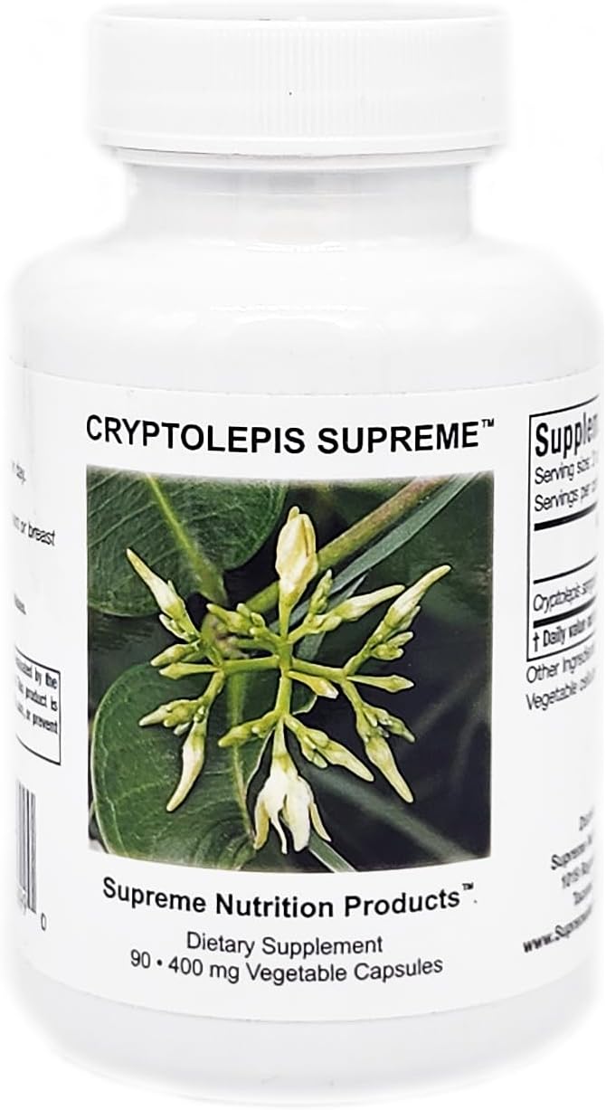 Cryptolepis Supreme: Premium Nutrition with 90 Pure Vegetarian Capsules