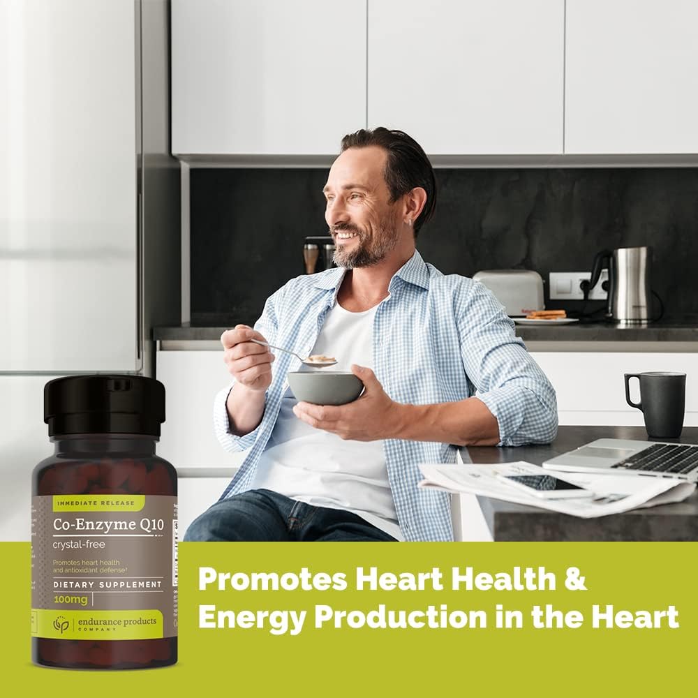 Crystal-Free Co-Enzyme Q10 Softgels for Endurance Support (120 capsules) - BoostGo Australia