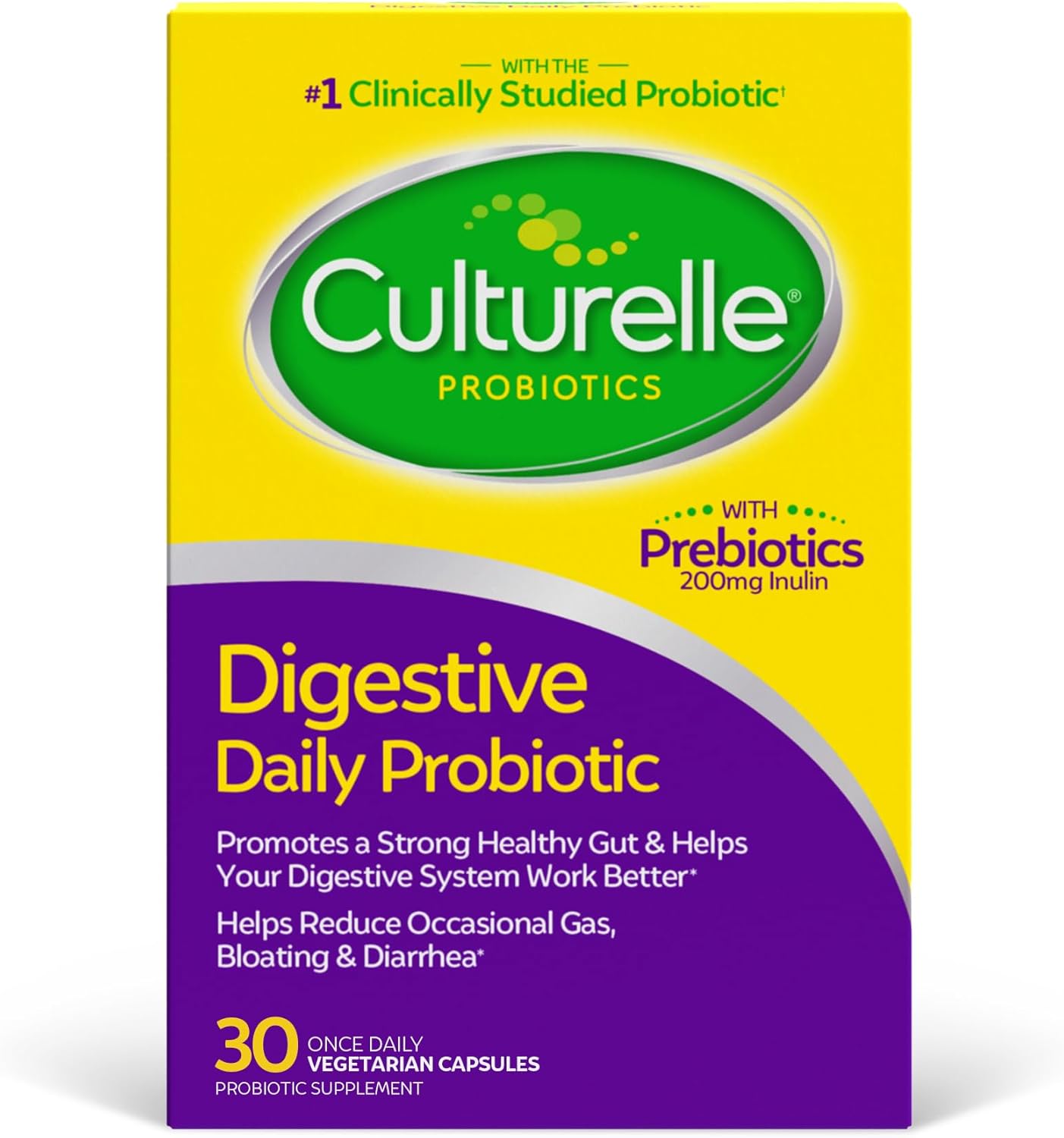 Culturelle Probiotic Capsules & Gummies Combo Pack - 30CT Capsules, 52CT Gummies - Supports Digestive & Immune Health