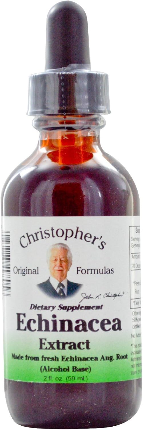 CUPIDIAN Echinacea Angustifolia Root Alcohol Extract 2 oz by Dr. Christopher - Immune Support