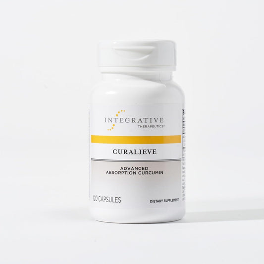 Curalieve Integrative Therapeutics: Curcumin Dietary Supplement for Antioxidant & Joint Support - Vegan & Gluten-Free - 120 Capsules