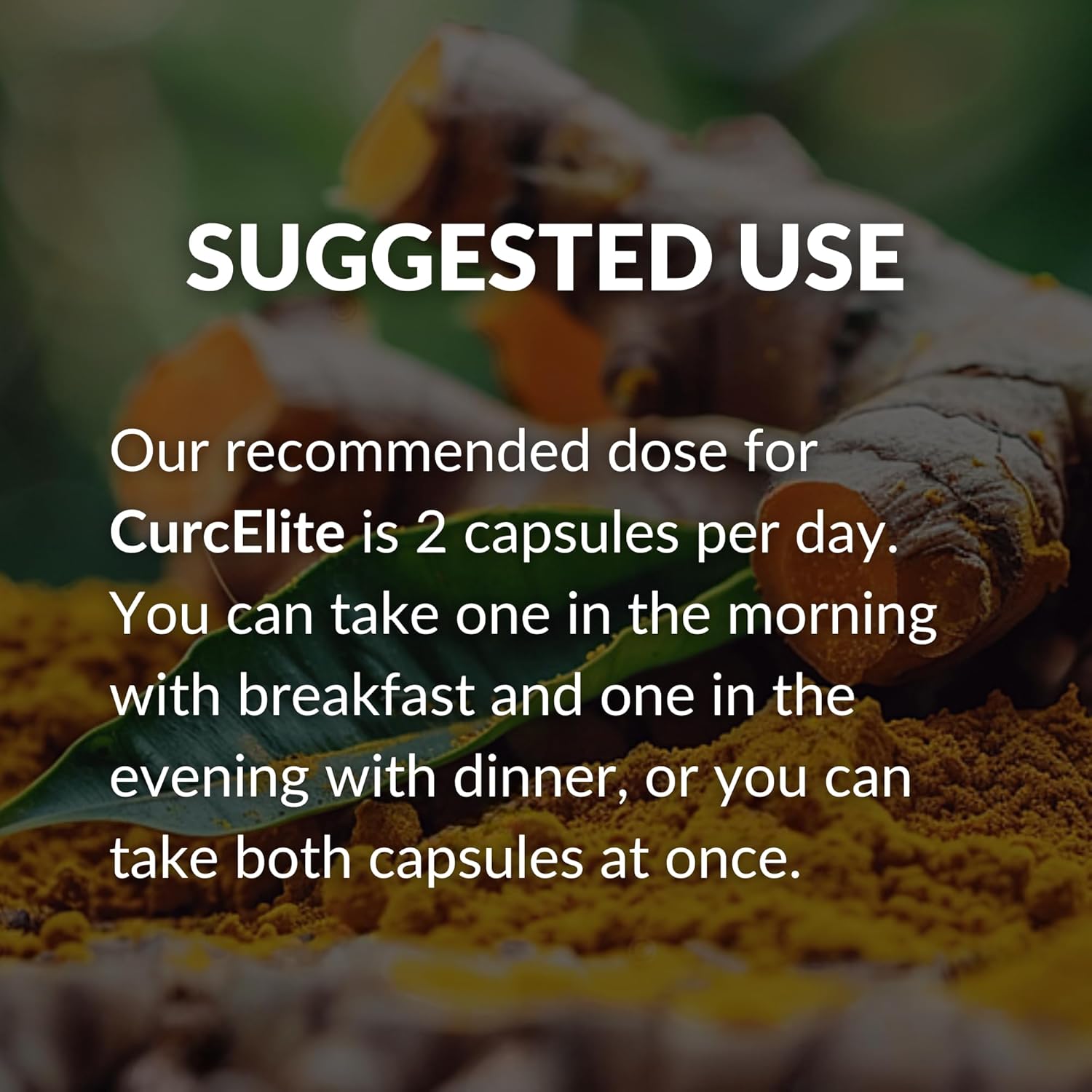 CurcElite Turmeric Extract Capsules - 95% Curcuminoids, Vegan, Non-GMO - 30 Servings