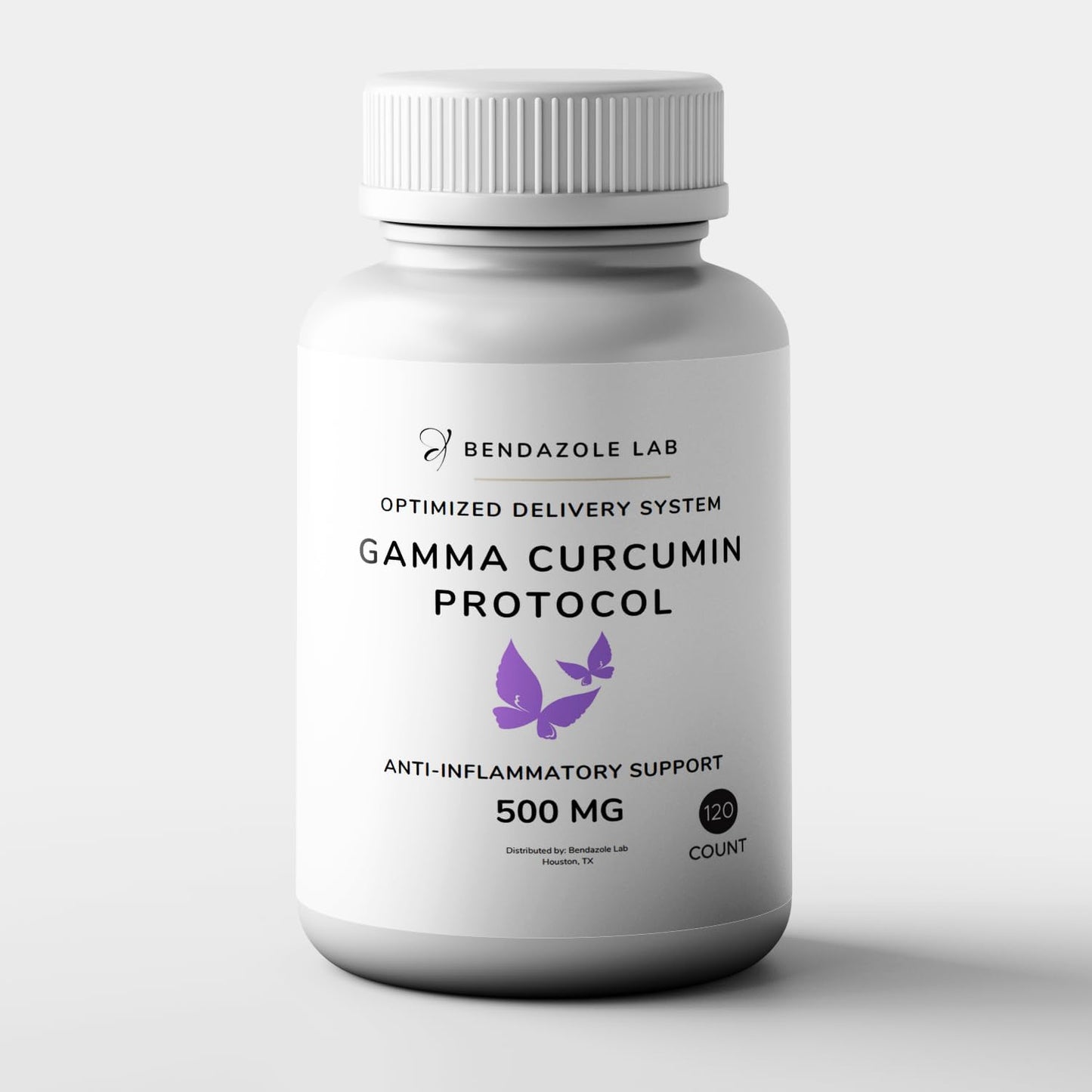 Curcumin-Gamma E Complex Supplement with Vitamin E and Black Pepper Extract - Antioxidant and Immune Support Protocol, 120 Capsules