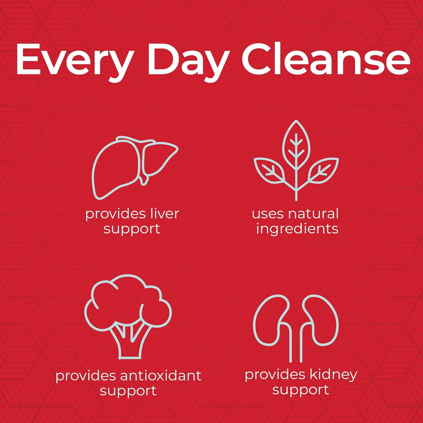 Daily Cleanse Health Supplement, 90 Capsules for 30-Day Supply