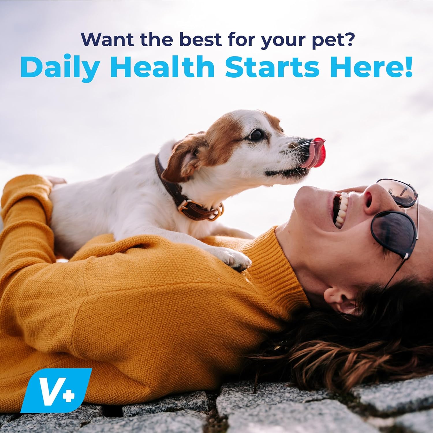 Daily Dog Multivitamin Treat with Glucosamine, Omega 3, Digestive Enzymes & Probiotics - Vet Recommended for Joint & Immune Health