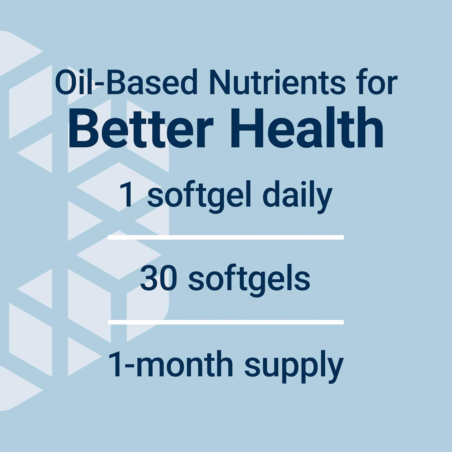 Daily Health Booster with Vitamins E, K1 & K2 for Eye, Bone, and Heart Health - Gluten-Free, Non-GMO, 30 Softgels